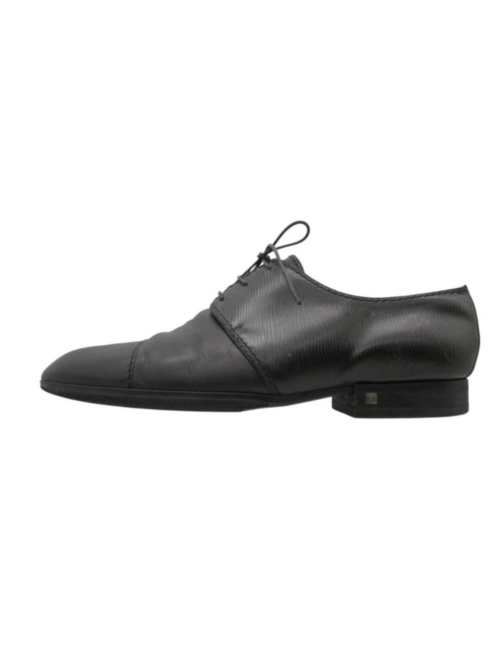 Louis Vuitton Dress Shoes Business Epi Leather Black 9